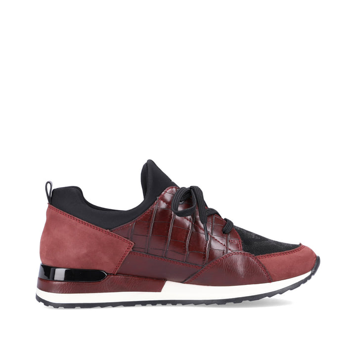 Remonte Artikelnummer R2529-35 remonte Damen Slipper bordeauxrot Fabrikverkauf