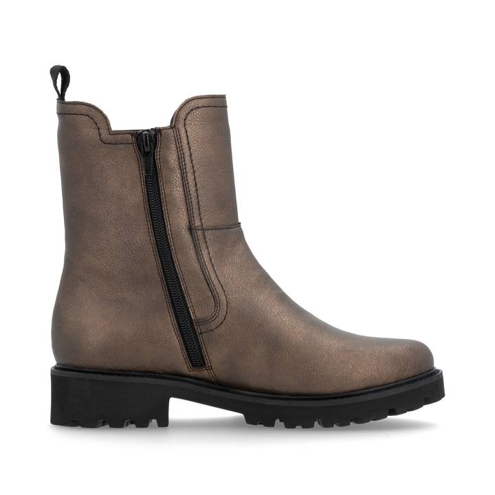 Remonte Artikelnummer D8694-90 remonte Damen Chelsea Boots metallicbraun Fabrikpreis