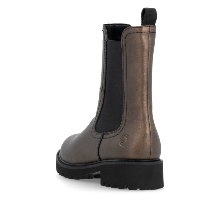 Remonte Artikelnummer D8694-90 remonte Damen Chelsea Boots metallicbraun Fabrikpreis