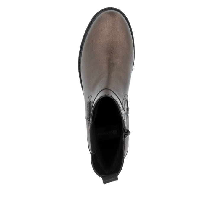 Remonte Artikelnummer D8694-90 remonte Damen Chelsea Boots metallicbraun Fabrikpreis