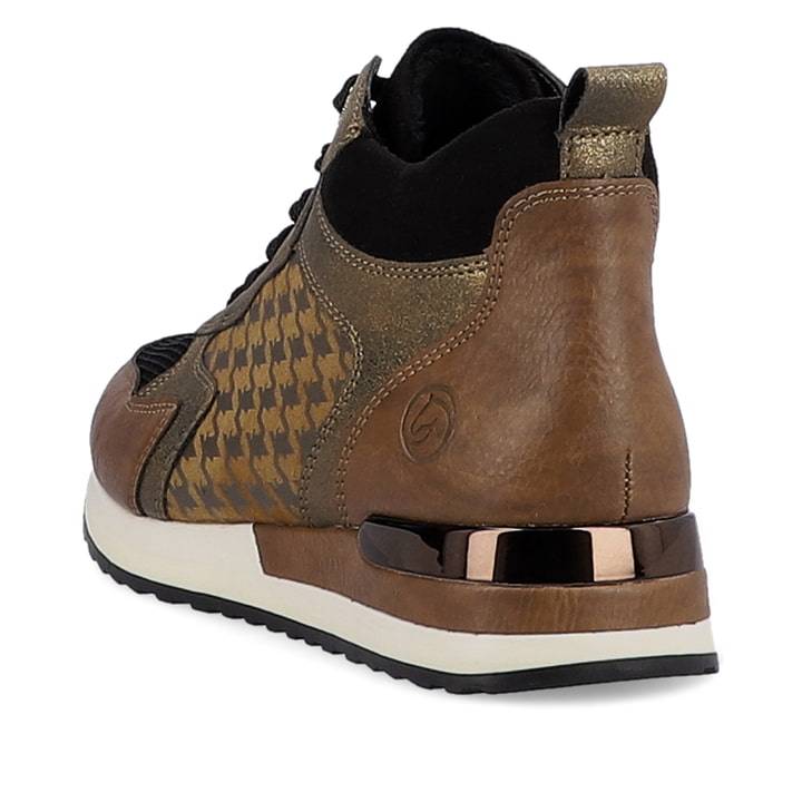 Remonte Artikelnummer R2577-22 remonte Damen Sneaker kastanienbraun-schwarz Black Friday