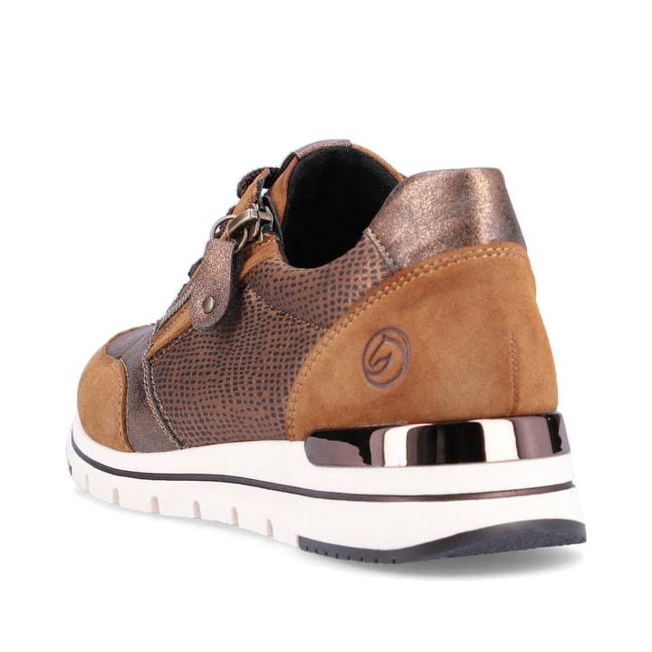 Remonte Artikelnummer R6700-24 remonte Damen Sneaker karamellbraun Weihnachtsangebot