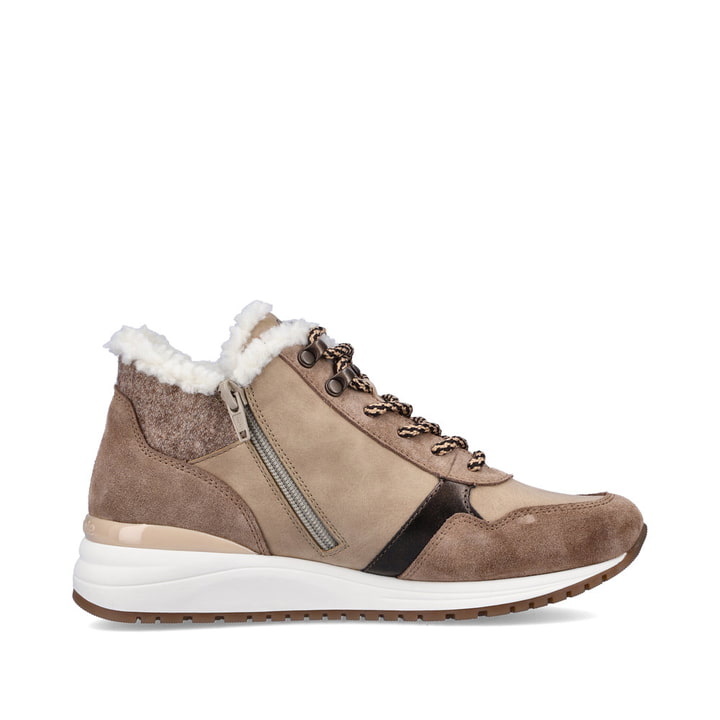 Remonte Artikelnummer R3772-60 remonte Damen Sneaker braunbeige Osterangebot