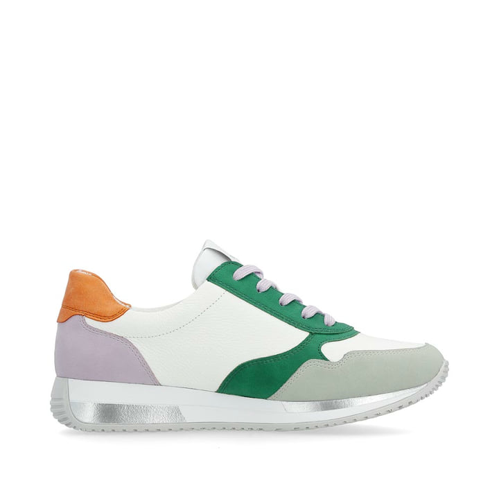 Remonte Artikelnummer D0H01-83 remonte Damen Sneaker weiß-grün-orange Valentinstagsangebot
