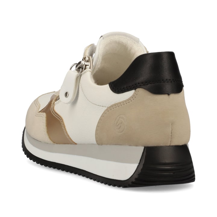 Remonte Artikelnummer D0H01-82 remonte Damen Sneaker blütenweiß-braunbeige Online Outlet