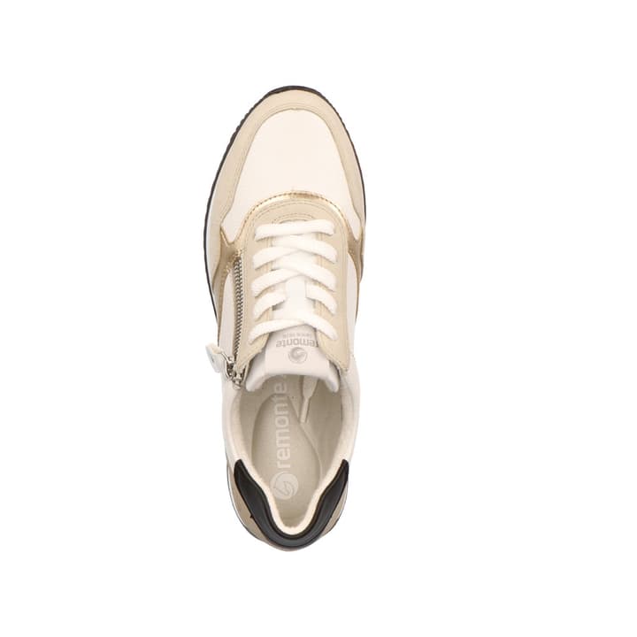 Remonte Artikelnummer D0H01-82 remonte Damen Sneaker blütenweiß-braunbeige Online Outlet