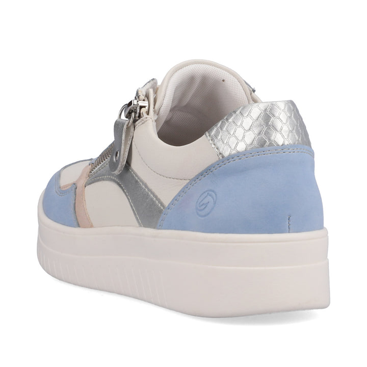 Remonte Artikelnummer D0J01-82 remonte Damen Sneaker macciatoweiß-eisblau-altrosa Saisonale Angebote