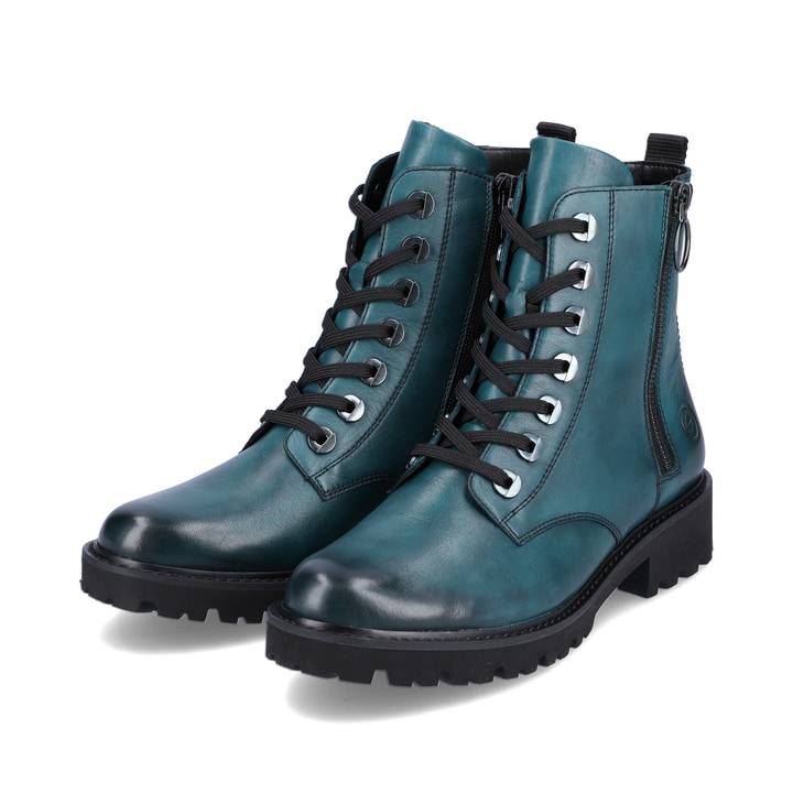 Remonte Artikelnummer D8671-12 remonte Damen Schnürstiefel petrol Vierteljährliche Förderung