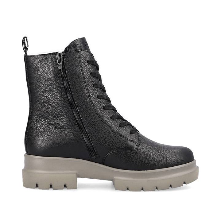 Remonte Artikelnummer D8975-03 remonte Damen Schnürstiefel asphaltschwarz Super Rabatt