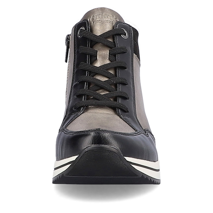 Remonte Artikelnummer D0T70-01 remonte Damen Sneaker mattschwarz-mondgrau 50% Rabatt für begrenzte Zeit