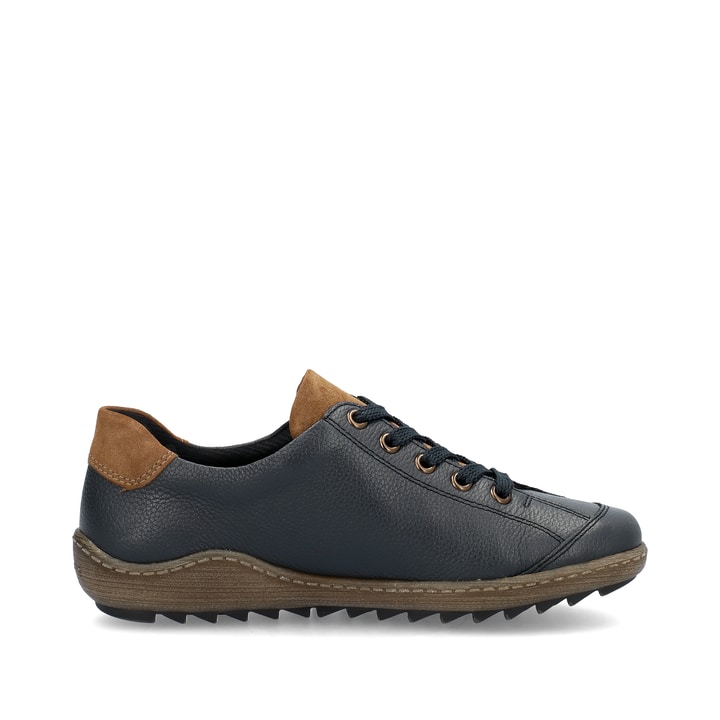 Remonte Artikelnummer R1402-16 remonte Damen Schnürschuhe königsblau-nougatbraun Hotsell