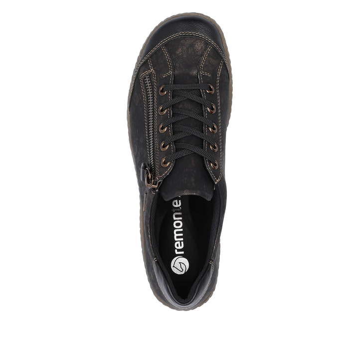 Remonte Artikelnummer R1402-07 remonte Damen Schnürschuhe urbanschwarz Schlussverkauf