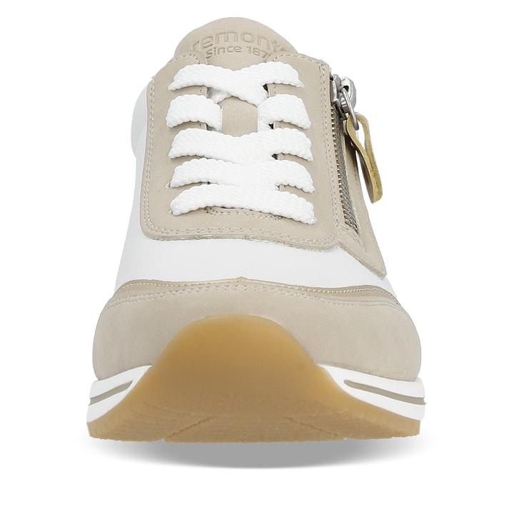 Remonte Artikelnummer R6709-80 remonte Damen Sneaker reinweiß-lehmbeige Fabrik Onlineshop