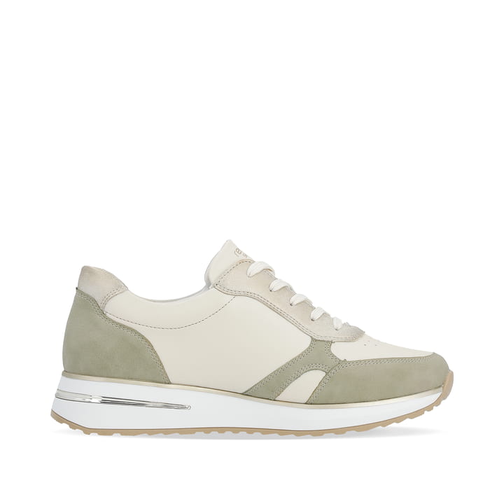 Remonte Artikelnummer D1G03-81 remonte Damen Sneaker vanilleweiß-khakigrün Fabrikpreis