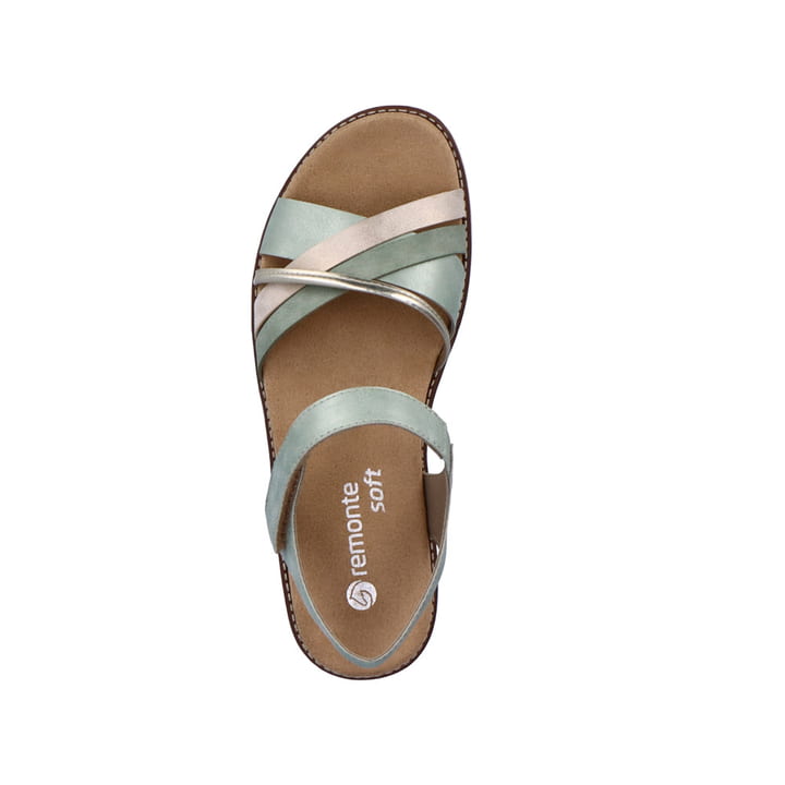 Remonte Artikelnummer D2058-52 remonte Damen Riemchensandalen mintgrün Versandkostenfrei