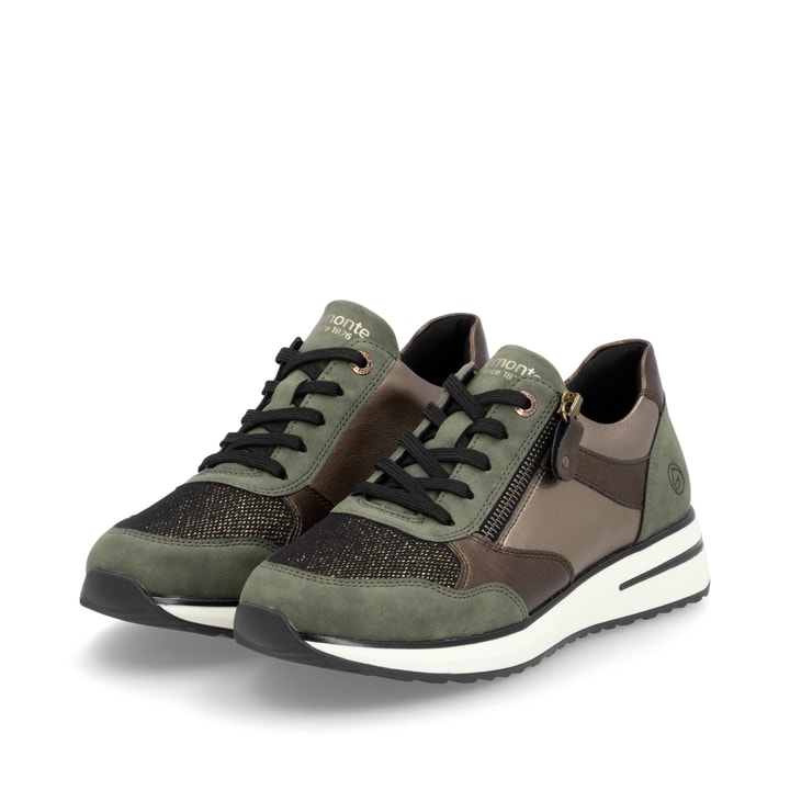 Remonte Artikelnummer D1G08-90 remonte Damen Sneaker bronze-metallic Großer Ausverkauf