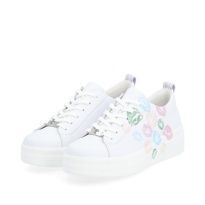 Remonte Artikelnummer D1C03-80 remonte Damen Sneaker frostweiß-multicolor Online Shopping