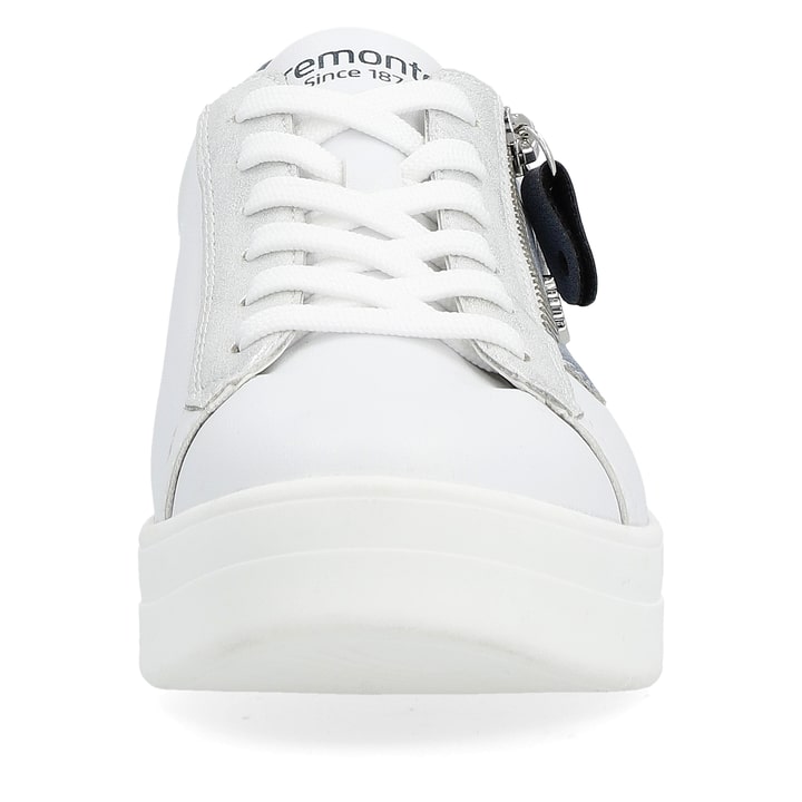 Remonte Artikelnummer D0J03-80 remonte Damen Sneaker perlweiß-metallicblau Saisonschlussverkauf