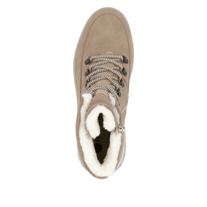 Remonte Artikelnummer D2B74-20 remonte Damen Schnürstiefel sandbeige Weihnachtsangebot