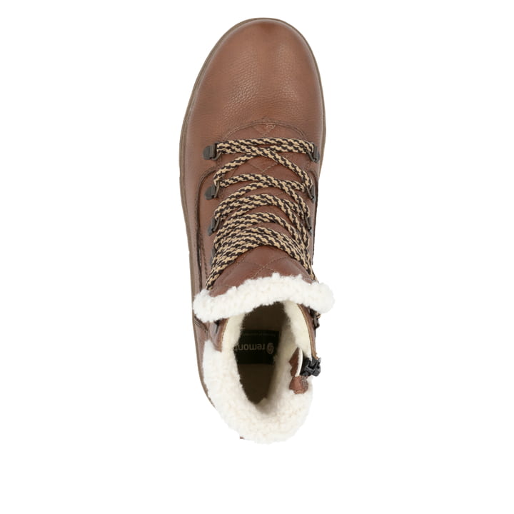 Remonte Artikelnummer R8485-24 remonte Damen Schnürstiefel noisette-edelweiß Jubiläumsangebot