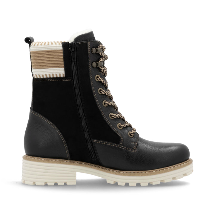 Remonte Artikelnummer D0W77-03 remonte Damen Schnürstiefel mitternachtsschwarz Top Angebot