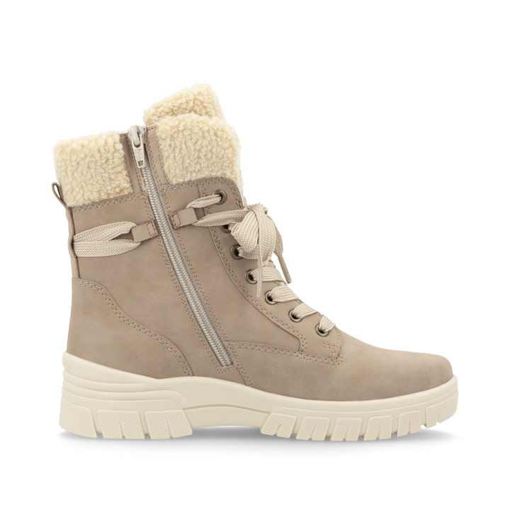 Remonte Artikelnummer D0E76-20 remonte Damen Schnürstiefel braunbeige Online Outlet