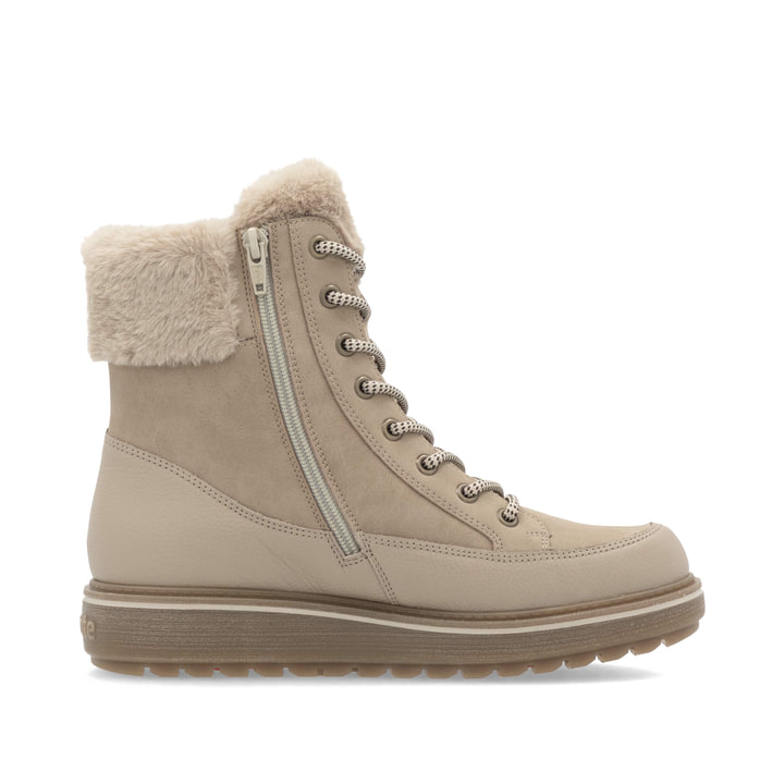 Remonte Artikelnummer D0U78-20 remonte Damen Schnürstiefel braunbeige Zeitlich begrenztes Angebot