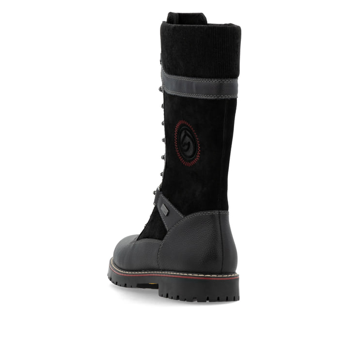 Remonte Artikelnummer D9380-02 remonte Damen Hochschaftstiefel tiefschwarz Blitzangebot