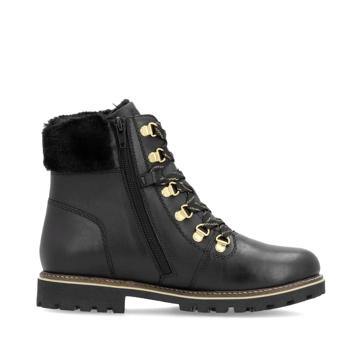 Remonte Artikelnummer D8483-00 remonte Damen Schnürstiefel mattschwarz Bestseller