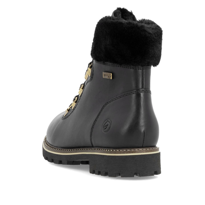 Remonte Artikelnummer D8483-00 remonte Damen Schnürstiefel mattschwarz Bestseller