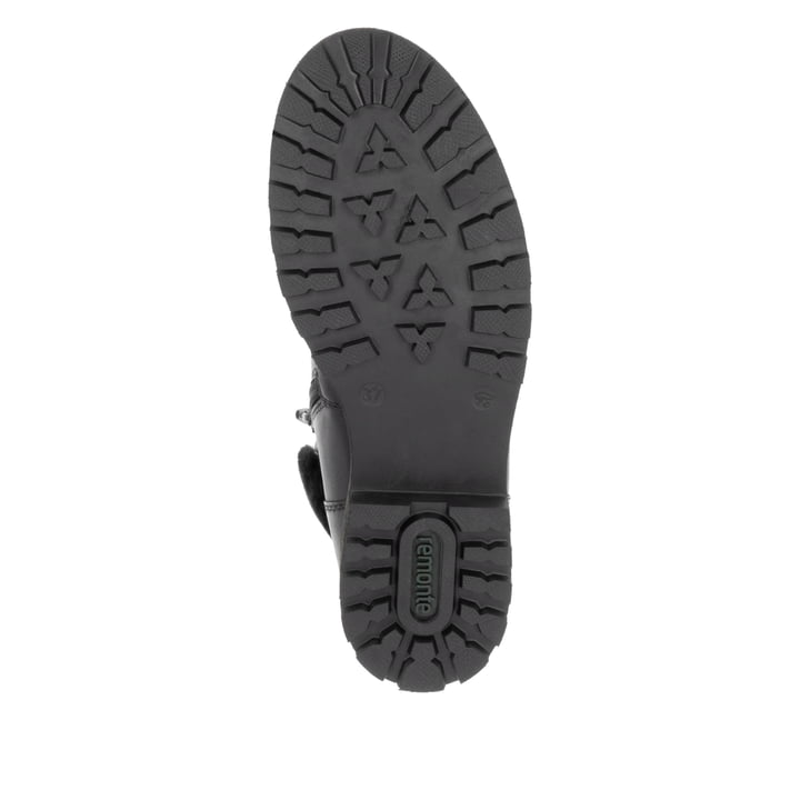 Remonte Artikelnummer D8483-00 remonte Damen Schnürstiefel mattschwarz Bestseller