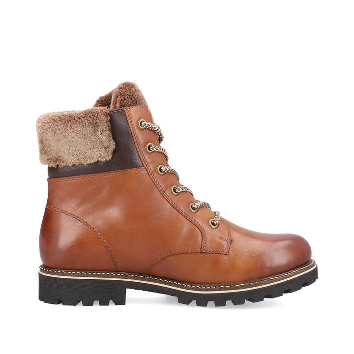 Remonte Artikelnummer D8463-25 remonte Damen Schnürstiefel fuchsbraun Räumungsverkauf