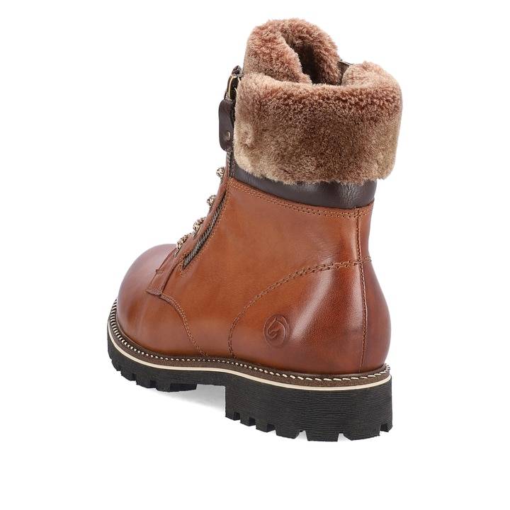 Remonte Artikelnummer D8463-25 remonte Damen Schnürstiefel fuchsbraun Räumungsverkauf