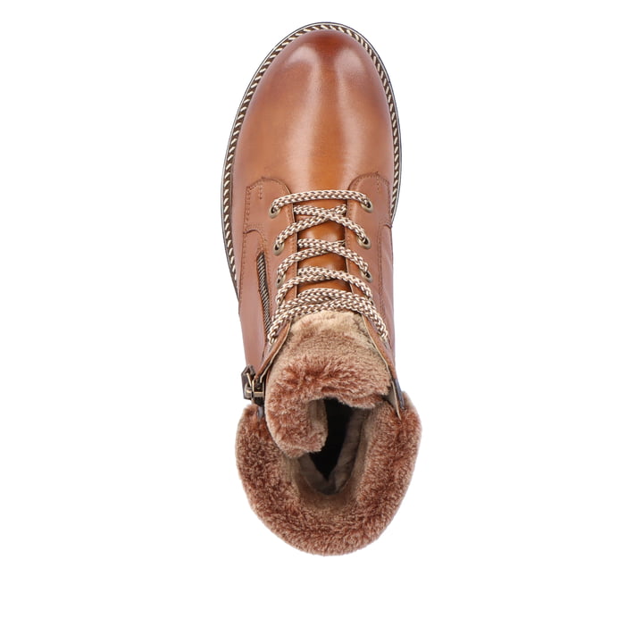 Remonte Artikelnummer D8463-25 remonte Damen Schnürstiefel fuchsbraun Räumungsverkauf
