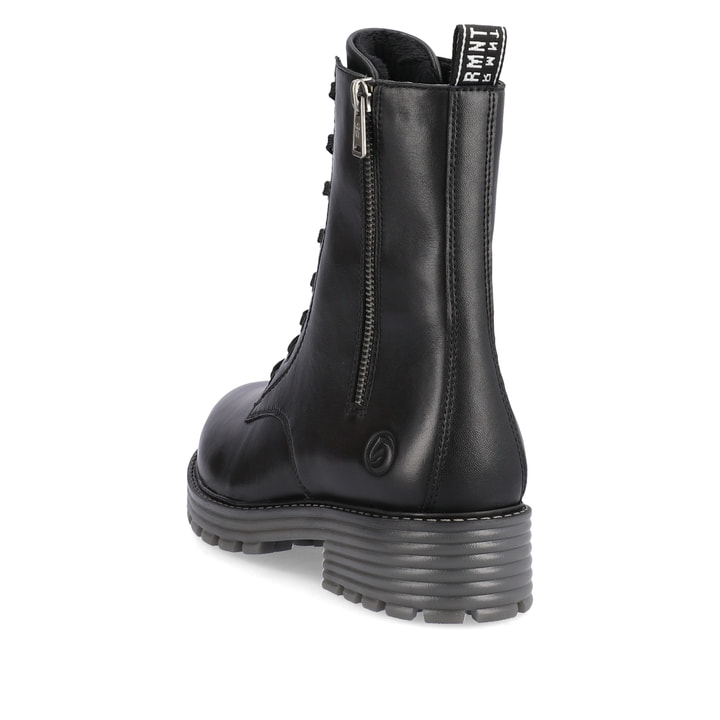 Remonte Artikelnummer D0W71-01 remonte Damen Schnürstiefel mitternachtsschwarz Kauf eins, bekomm eins gratis