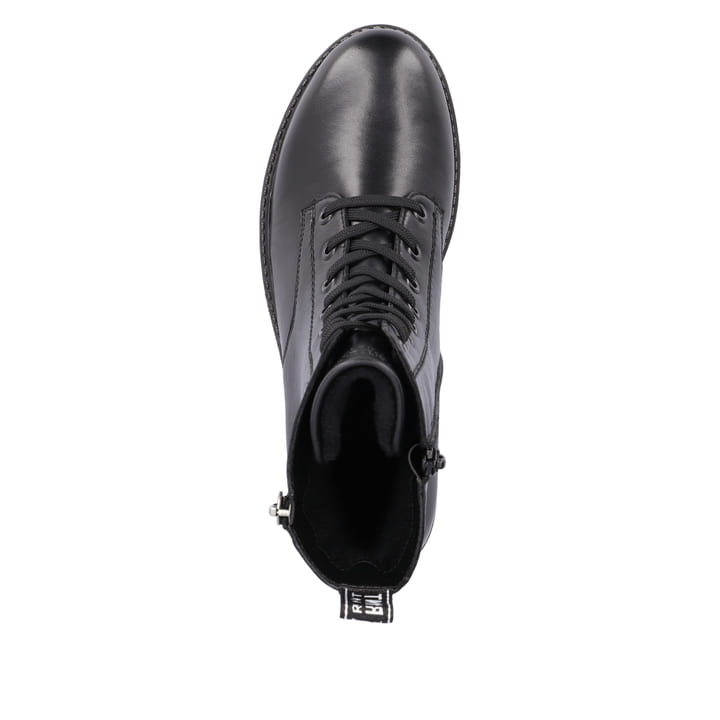 Remonte Artikelnummer D0W71-01 remonte Damen Schnürstiefel mitternachtsschwarz Kauf eins, bekomm eins gratis