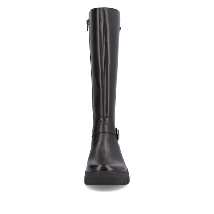 Remonte Artikelnummer D0E75-01 remonte Damen Hochschaftstiefel tiefschwarz Wochenangebot