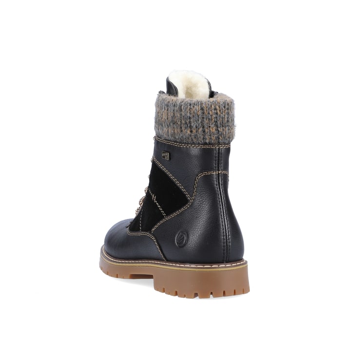 Remonte Artikelnummer D9378-00 remonte Damen Schnürstiefel graphitschwarz-anthrazit Zeitbegrenzte Promotion
