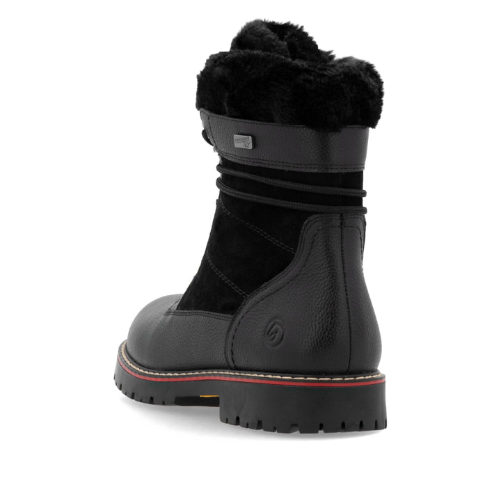 Remonte Artikelnummer D9381-00 remonte Damen Schnürstiefel nachtschwarz Bis zu 60% Rabatt
