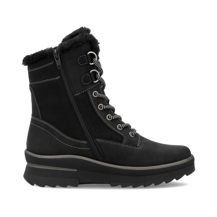 Remonte Artikelnummer D2B73-02 remonte Damen Schnürstiefel nachtschwarz Clearance-Verkauf