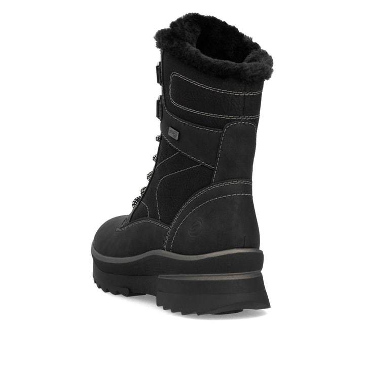 Remonte Artikelnummer D2B73-02 remonte Damen Schnürstiefel nachtschwarz Clearance-Verkauf