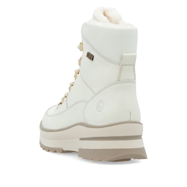 Remonte Artikelnummer D2B74-80 remonte Damen Schnürstiefel reinweiß Fabrikladen