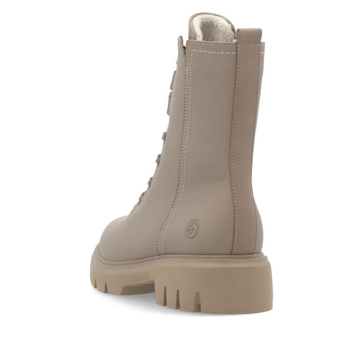 Remonte Artikelnummer D1W76-20 remonte Damen Schnürstiefel lehmbeige Im Verkauf