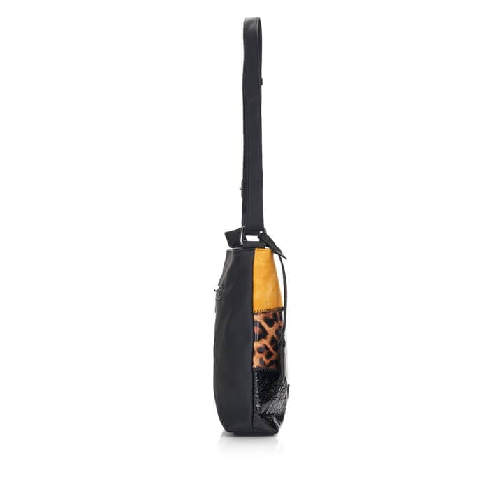 Remonte Artikelnummer Q0704-02 remonte Handtasche tiefschwarz-goldgelb Verkauf
