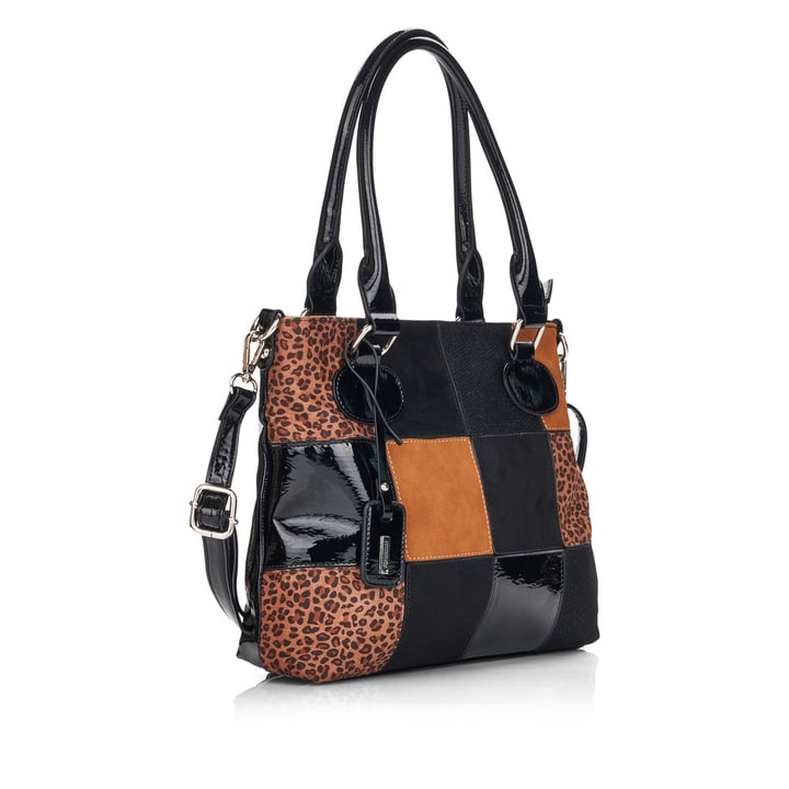 Remonte Artikelnummer Q0708-03 remonte Shopper graphitschwarz-kastanienbraun Lagerräumung