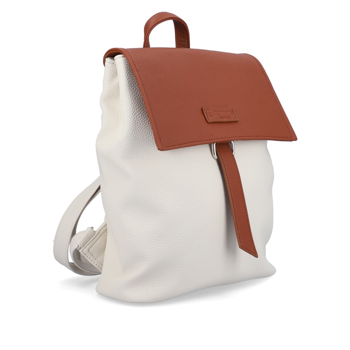 Remonte Artikelnummer Q0526-60 remonte Rucksack reinweiß-schokobraun VIP-Rabatte