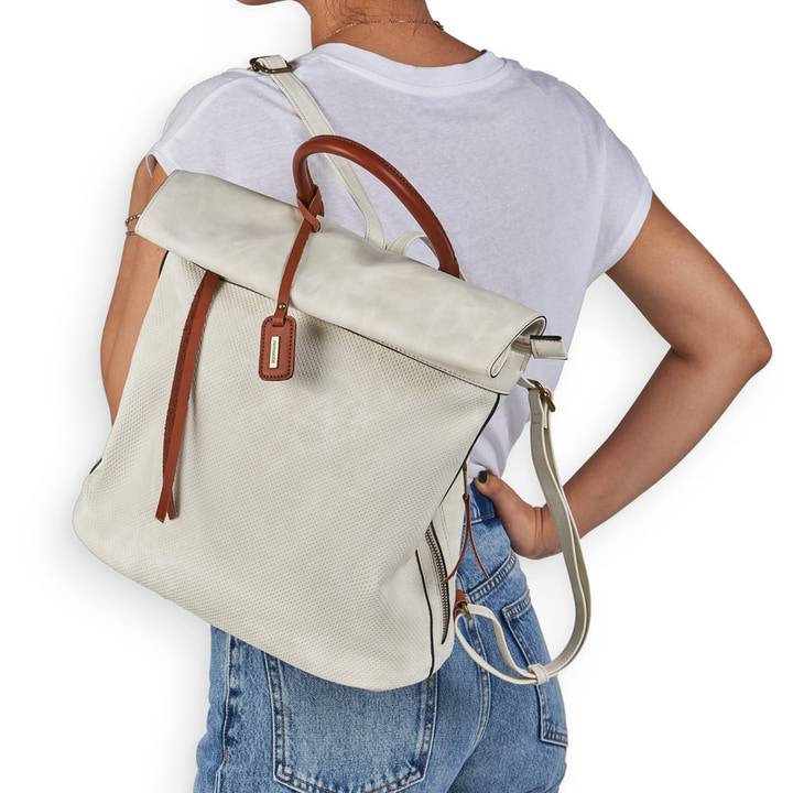 Remonte Artikelnummer Q0507-80 remonte Rucksack platingrau Zeitbegrenzte Promotion