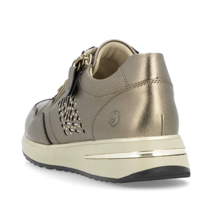 Remonte Artikelnummer D1G00-90 remonte Damen Sneaker bronze-metallic Sonderangebot der Fabrik