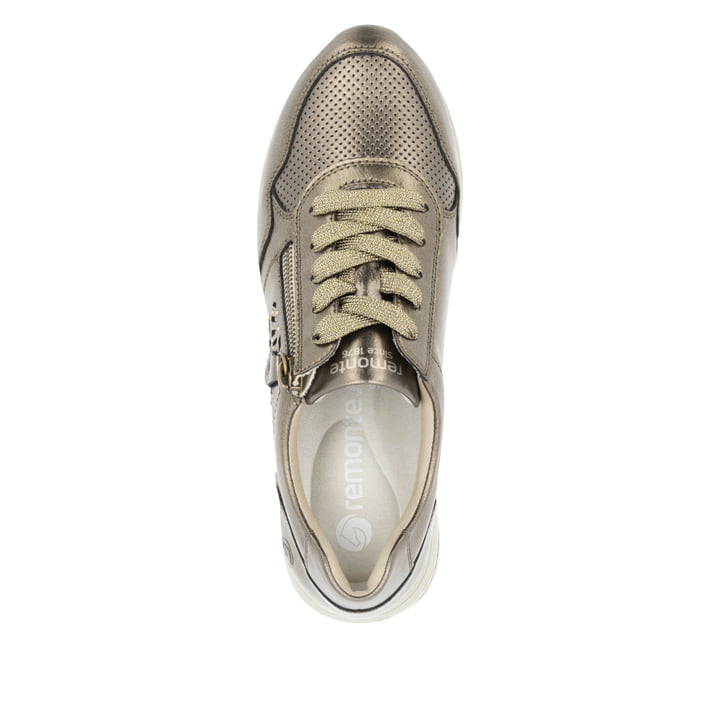 Remonte Artikelnummer D1G00-90 remonte Damen Sneaker bronze-metallic Sonderangebot der Fabrik