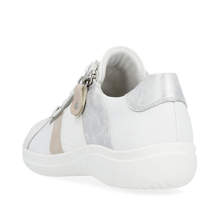 Remonte Artikelnummer D1E00-81 remonte Damen Schnürschuhe blütenweiß-metallic Riesige Rabatte